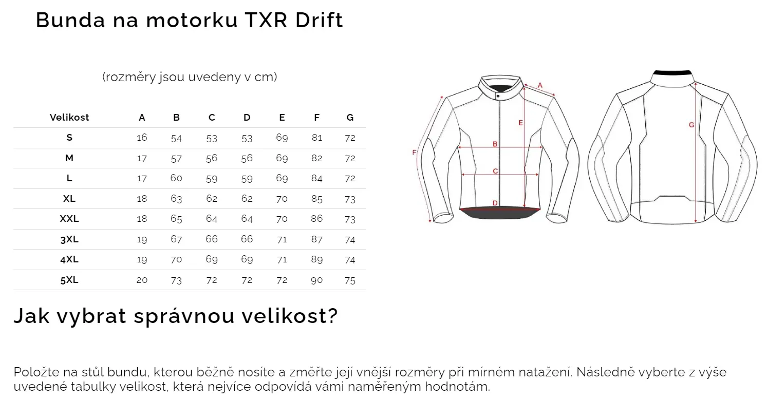 TXR Softshell bunda na motorku Drift XXL
